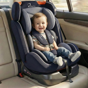 Convertible Isofix Car Seat for Baby 0 to 12 Years Black-Grey